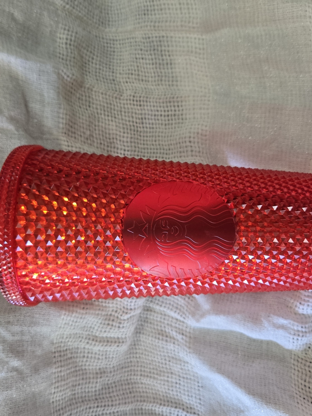 Starbucks Red Studded Stainless Tumbler